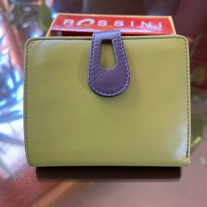 Rossini Lime coloured Wallet for Women